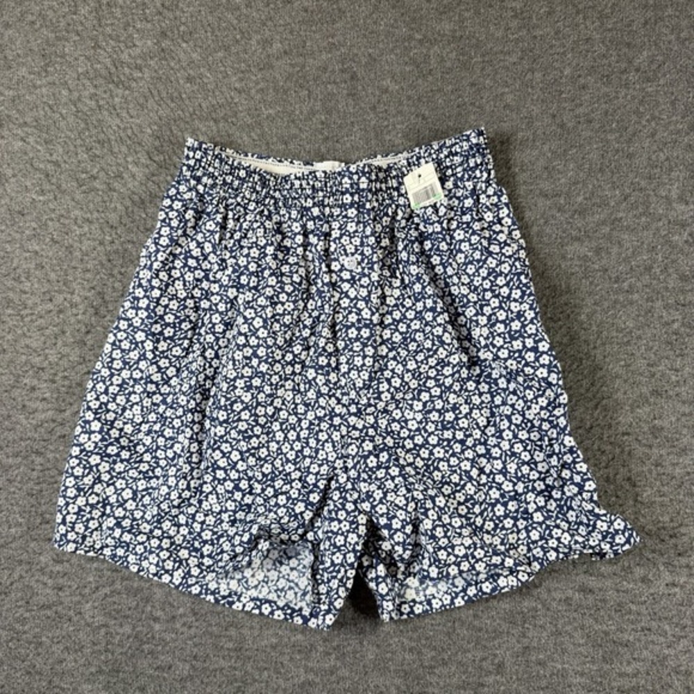 Vintage NWT 70s 80s Floral Boxer Shorts Mens Small 32-34‎ Retro